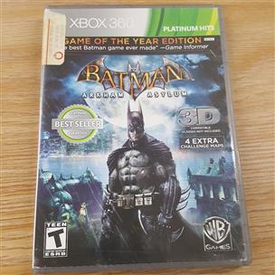 Xbox Batman: Arkham Asylum Games